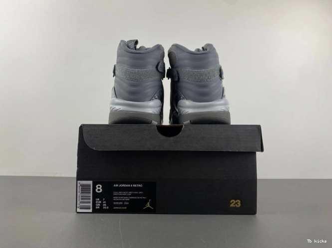 Cheap TBK 305381-014 8 Jordan Grey Retro Cool 0815